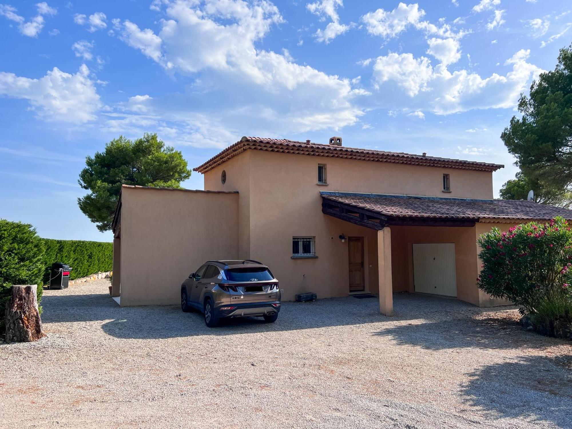 Villa "Le Sortilege" Vue Panoramique Et Piscine Tourtour Exterior foto